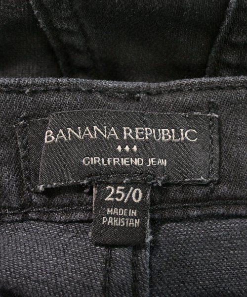 BANANA REPUBLIC（バナナリパブリック）デニムパンツ 黒 サイズ:25(S位) レディース/2200607907131