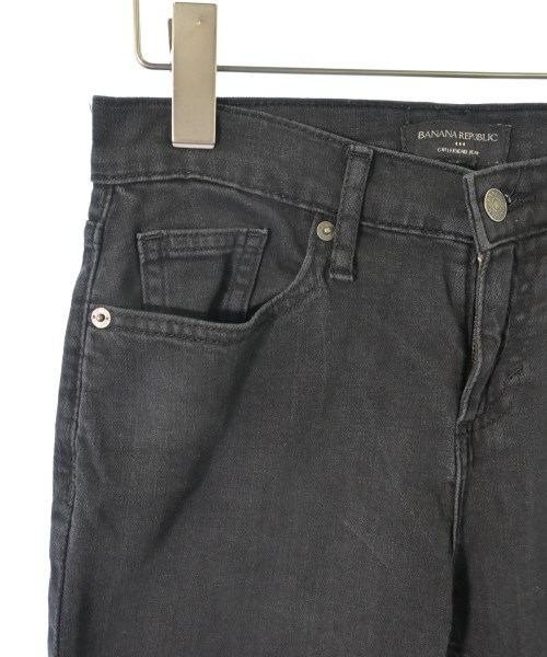 BANANA REPUBLIC（バナナリパブリック）デニムパンツ 黒 サイズ:25(S位) レディース/2200607907131