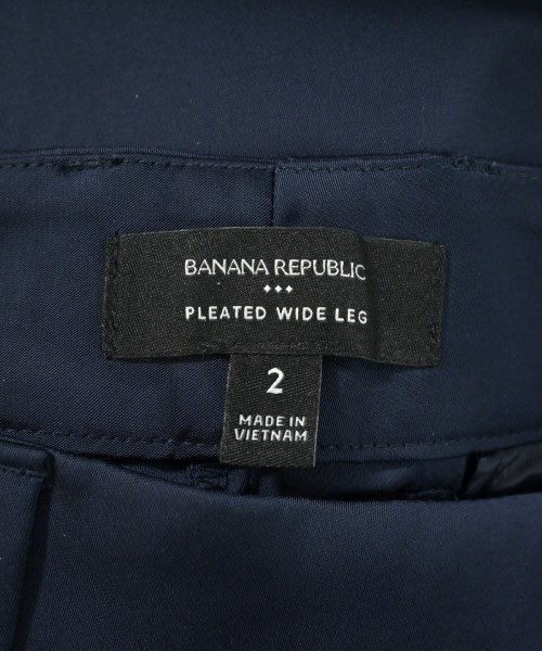 BANANA REPUBLIC（バナナリパブリック）スラックス 紺 サイズ:2(M位) レディース/2200611608079