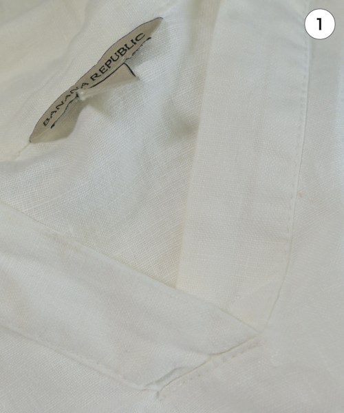 BANANA REPUBLIC（バナナリパブリック）ブラウス 白 サイズ:M レディース/2200608742076