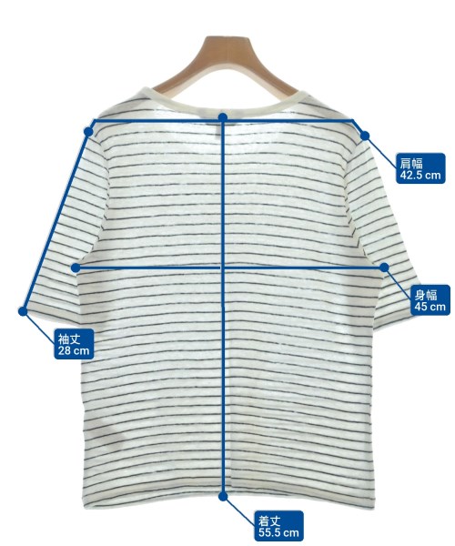 BANANA REPUBLIC（バナナリパブリック）Tシャツ・カットソー 白 サイズ:L レディース/2200667017047