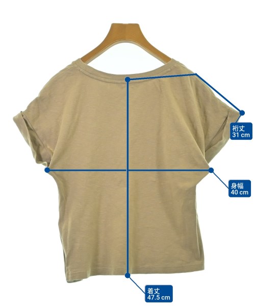 BANANA REPUBLIC（バナナリパブリック）Tシャツ・カットソー ベージュ サイズ:S レディース/2200669789058
