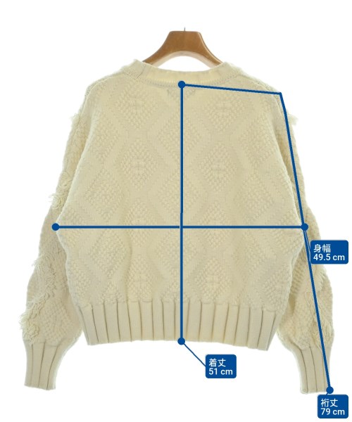 BANANA REPUBLIC（バナナリパブリック）ニット・セーター 白 サイズ:M レディース/2200671329013