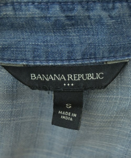 BANANA REPUBLIC（バナナリパブリック）シャツワンピース 青 サイズ:S レディース/2200690356014