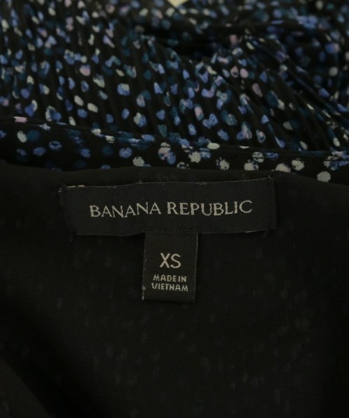 BANANA REPUBLIC（バナナリパブリック）シャツワンピース 黒 サイズ:XS レディース/2200657285128