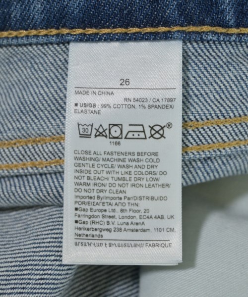 BANANA REPUBLIC（バナナリパブリック）デニムパンツ 青 サイズ:26(M位) レディース/2200710811073