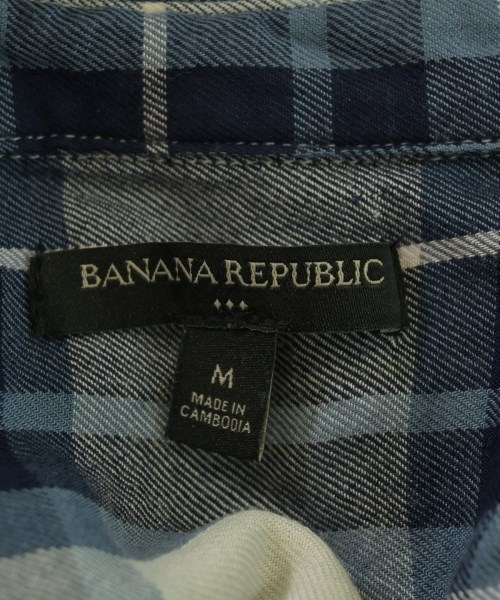 BANANA REPUBLIC（バナナリパブリック）カジュアルシャツ 青 サイズ:M レディース/2200710603036