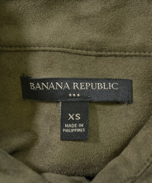 BANANA REPUBLIC（バナナリパブリック）シャツワンピース カーキ サイズ:XS レディース/2200718333027