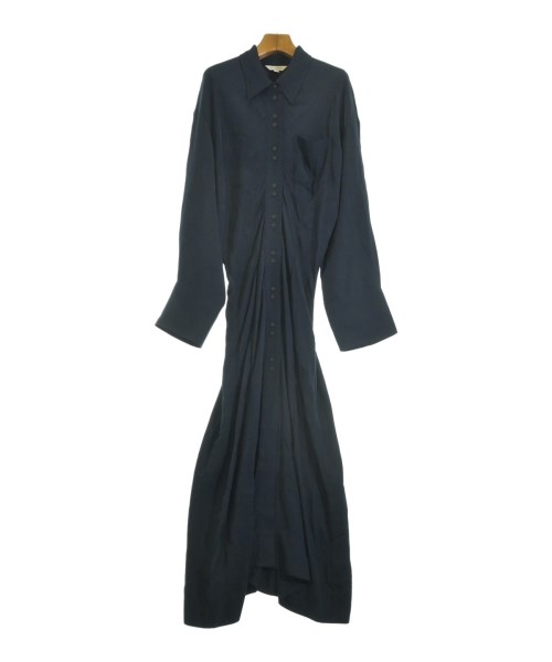 BANANA REPUBLIC(バナナリパブリック)シャツワンピース 紺 サイズ:6(M位)/2200632994045