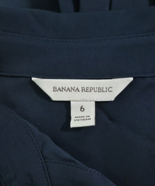 BANANA REPUBLIC（バナナリパブリック）シャツワンピース 紺 サイズ:6(M位) レディース/2200632994045