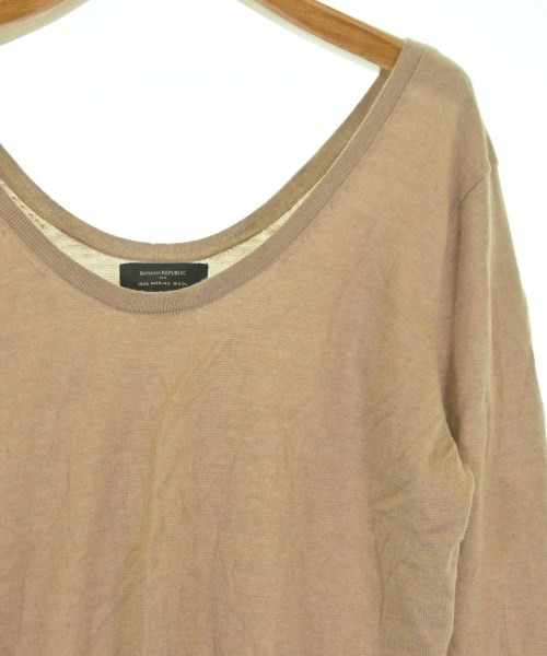 BANANA REPUBLIC（バナナリパブリック）ニット・セーター ベージュ サイズ:L レディース/2200647025024