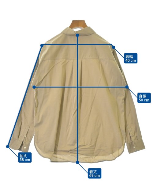 BANANA REPUBLIC（バナナリパブリック）カジュアルシャツ ベージュ サイズ:XS レディース/2200638714395