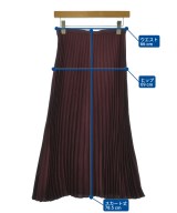 BANANA REPUBLIC（バナナリパブリック）ロング・マキシ丈スカート 赤 サイズ:4(XL位) レディース/2200699069076