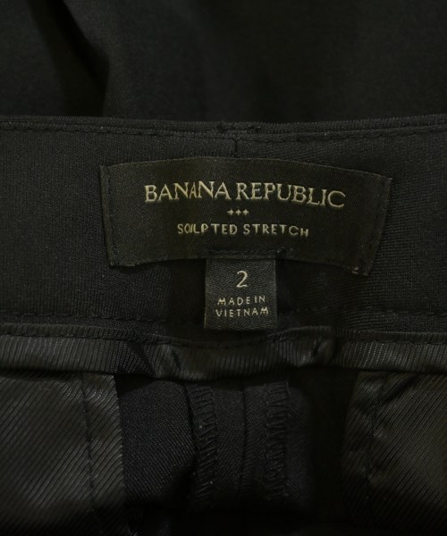 BANANA REPUBLIC（バナナリパブリック）スラックス 黒 サイズ:2(M位) レディース/2200736545051