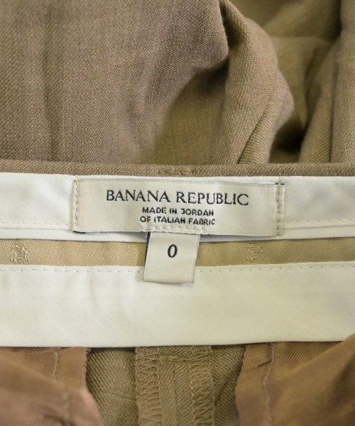 BANANA REPUBLIC（バナナリパブリック）スラックス 茶 サイズ:0(XS位) レディース/2200717272112