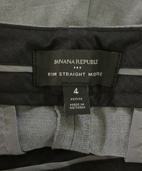 BANANA REPUBLIC（バナナリパブリック）スラックス グレー サイズ:4(XL位) レディース/2200718127268