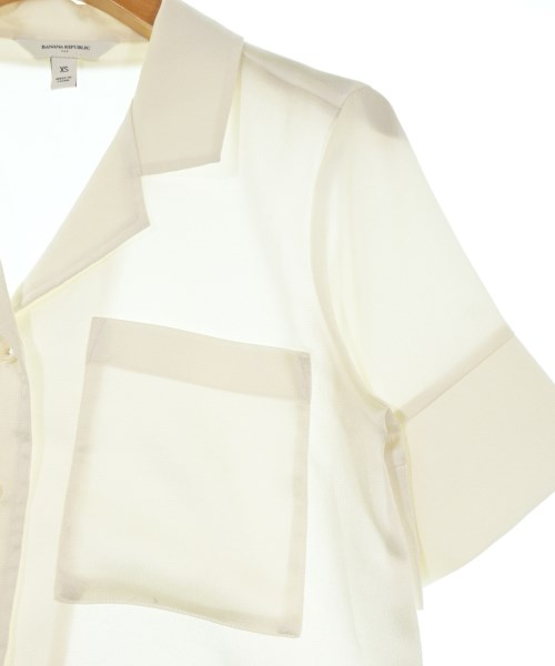 BANANA REPUBLIC（バナナリパブリック）ブラウス 白 サイズ:XS レディース/2200718660062