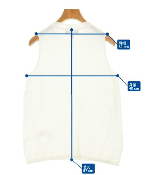 BANANA REPUBLIC（バナナリパブリック）タンクトップ 白 サイズ:M レディース/2200726795077