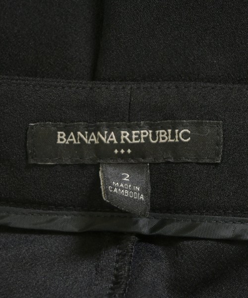 BANANA REPUBLIC（バナナリパブリック）スラックス 黒 サイズ:2(M位) レディース/2200726795114