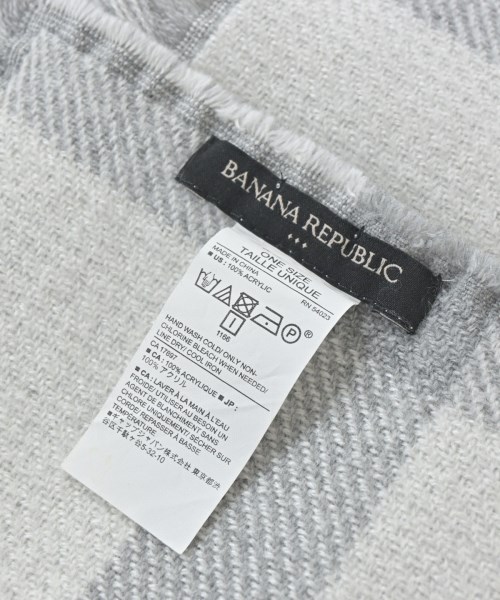 BANANA REPUBLIC（バナナリパブリック）マフラー グレー サイズ:- レディース/2200726795251