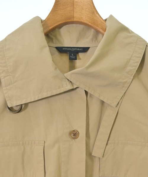 BANANA REPUBLIC（バナナリパブリック）シャツワンピース ベージュ サイズ:L レディース/2200724390090
