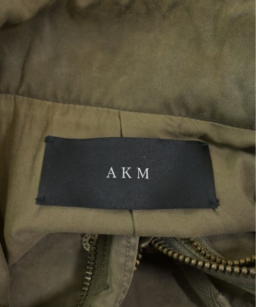 AKM（エーケーエム）ミリタリーブルゾン カーキ サイズ:S メンズ/2200549923039