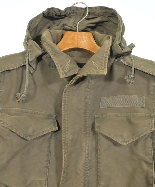 AKM（エーケーエム）ミリタリーブルゾン カーキ サイズ:S メンズ/2200549923039