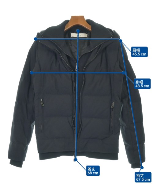 AKM（エーケーエム）ダウンジャケット/ダウンベスト 黒 サイズ:S メンズ/2200632652037