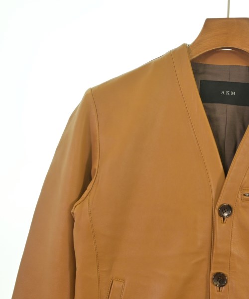 AKM（エーケーエム）ライダース ベージュ サイズ:S メンズ/2200624162018