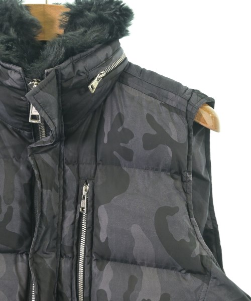 AKM（エーケーエム）ダウンジャケット/ダウンベスト 黒 サイズ:XL メンズ/2200673039033