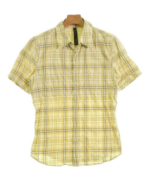 wjk(ダブルジェイケイ)カジュアルシャツ 黄 サイズ:L/2200673992093