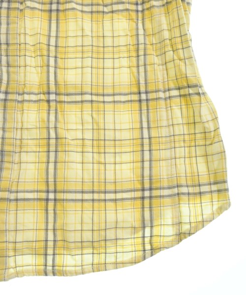 wjk（ダブルジェイケイ）カジュアルシャツ 黄 サイズ:L メンズ/2200673992093