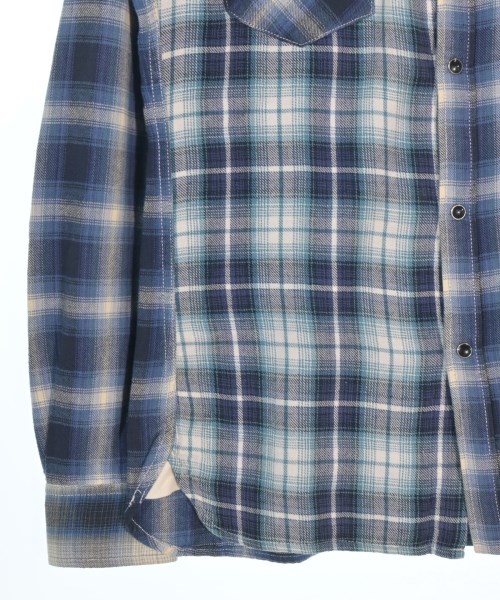 AKM（エーケーエム）カジュアルシャツ 青 サイズ:M メンズ/2200673992147
