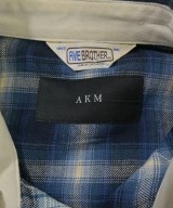 AKM（エーケーエム）カジュアルシャツ 青 サイズ:M メンズ/2200673992147