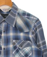 AKM（エーケーエム）カジュアルシャツ 青 サイズ:M メンズ/2200673992147