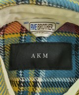 AKM（エーケーエム）カジュアルシャツ 青 サイズ:M メンズ/2200673992246