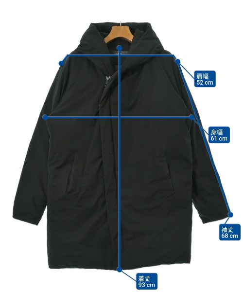 AKM（エーケーエム）ダウンコート 黒 サイズ:XL メンズ/2200674486010