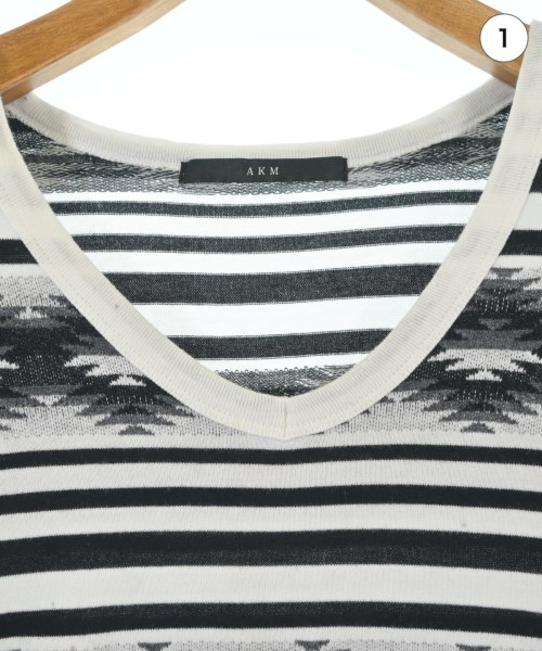 AKM（エーケーエム）Tシャツ・カットソー 白 サイズ:M メンズ/2200709140054