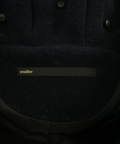 muller of yoshiokubo（ミュラーオブヨシクボ）ダッフルコート 黒 サイズ:38(M位) レディース/2200639302010