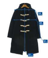 muller of yoshiokubo（ミュラーオブヨシクボ）ダッフルコート 黒 サイズ:38(M位) レディース/2200639302010