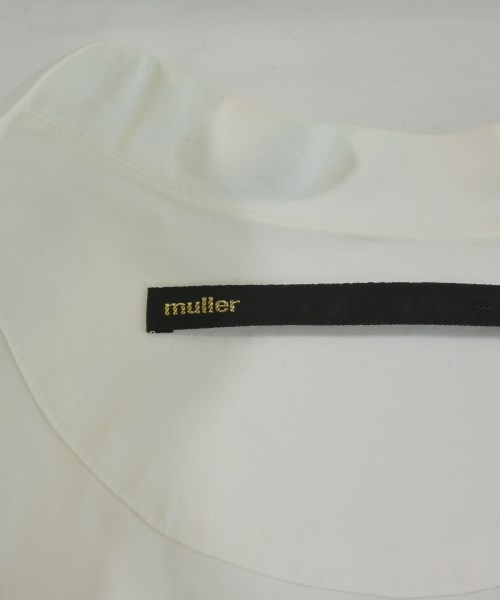 muller of yoshiokubo（ミュラーオブヨシクボ）ブラウス 白 サイズ:38(M位) レディース/2200628003072