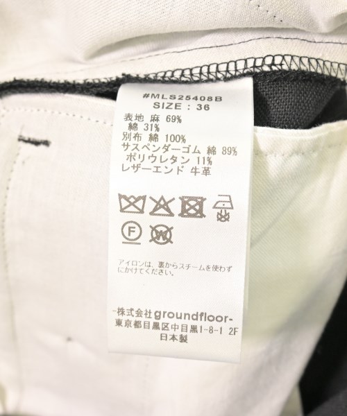 muller of yoshiokubo（ミュラーオブヨシオクボ）その他 黒 サイズ:36(S位) レディース/2200644750776