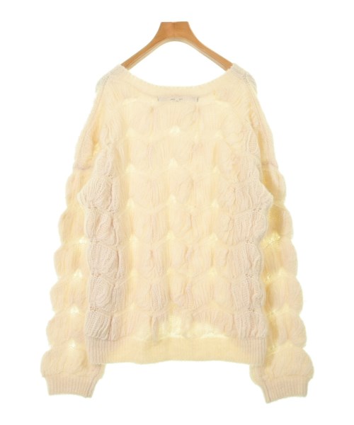 muller of yoshiokubo（ミュラーオブヨシクボ）ニット・セーター 白 サイズ:F レディース/2200609422267