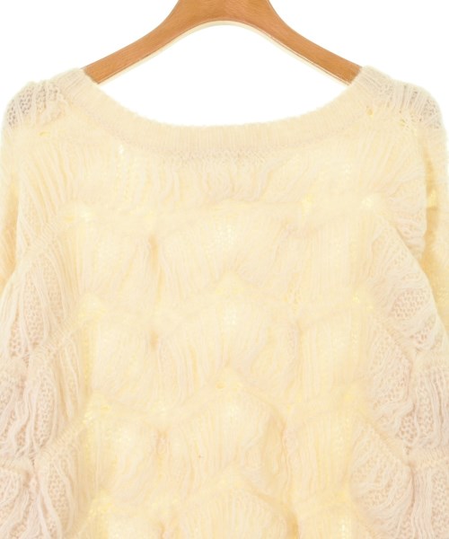 muller of yoshiokubo（ミュラーオブヨシクボ）ニット・セーター 白 サイズ:F レディース/2200609422267