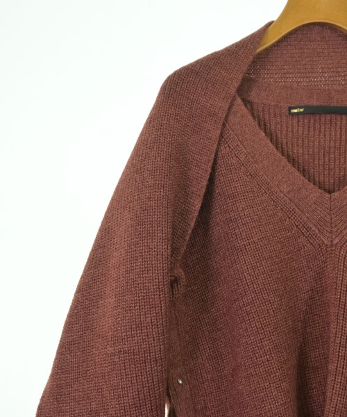 muller of yoshiokubo（ミュラーオブヨシクボ）ニット・セーター 茶 サイズ:36(S位) レディース/2200628340023