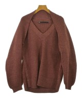 muller of yoshiokubo（ミュラーオブヨシクボ）ニット・セーター 茶 サイズ:36(S位) レディース/2200628340023