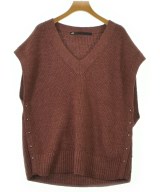 muller of yoshiokubo（ミュラーオブヨシクボ）ニット・セーター 茶 サイズ:36(S位) レディース/2200628340023