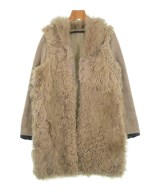 muller of yoshiokubo（ミュラーオブヨシクボ）ムートンコート ベージュ サイズ:36(S位) レディース/2200631574019