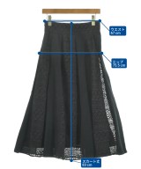 muller of yoshiokubo（ミュラーオブヨシクボ）ロング・マキシ丈スカート 黒 サイズ:-(M位) レディース/2200620874014