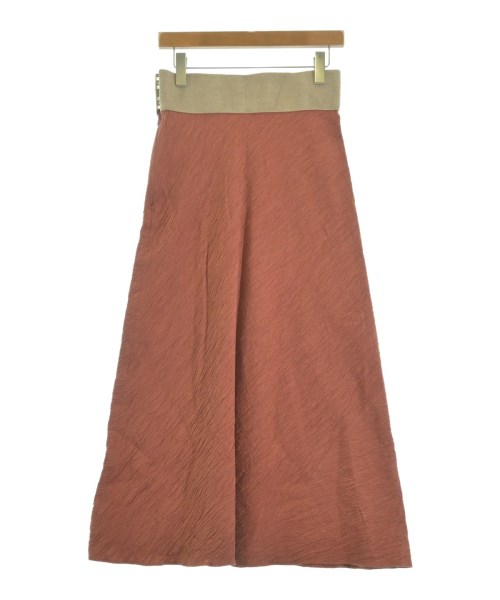 muller of yoshiokubo（ミュラーオブヨシクボ）ロング・マキシ丈スカート オレンジ サイズ:38(M位) レディース/2200620874038